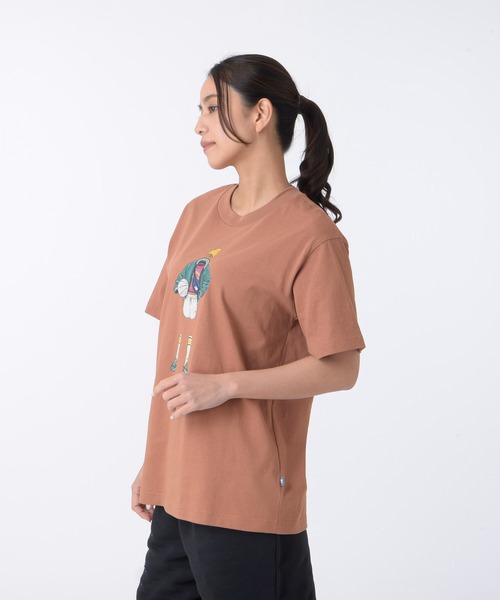 NEW BALANCE(ニューバランス)の「Athletics Basketball Style リラックス ショートスリーブTシャツ(Tシャツ/カットソー・レディース・ライトブラウン/ネイビー・X-LARGE/MEDIUM/SMALL/LARGE)」の10枚目の写真