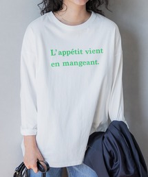 coca（coca）（コカ）の「アソートロゴプリントロンT（Tシャツ/カットソー・レディース）」