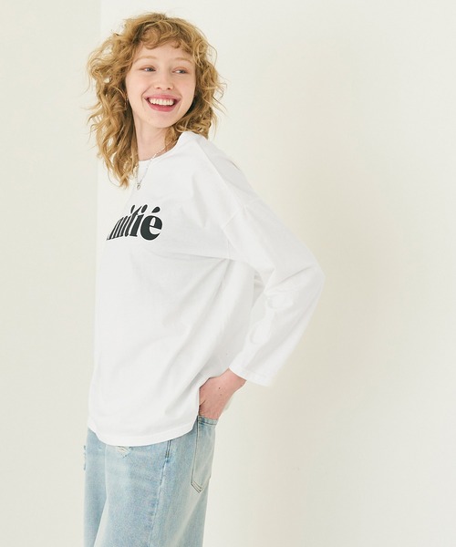 coca(coca)(コカ)の「アソートロゴプリントロンT(Tシャツ/カットソー・レディース・A/C/D/B・M/L)」の11枚目の写真
