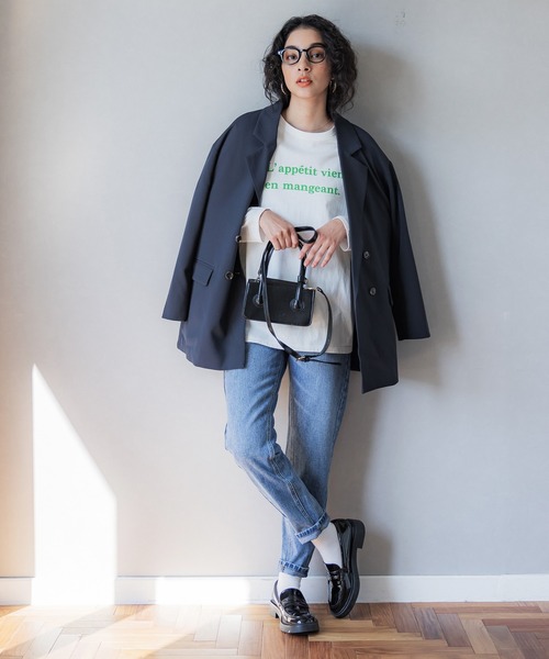 coca(coca)(コカ)の「アソートロゴプリントロンT(Tシャツ/カットソー・レディース・A/C/D/B・M/L)」の22枚目の写真