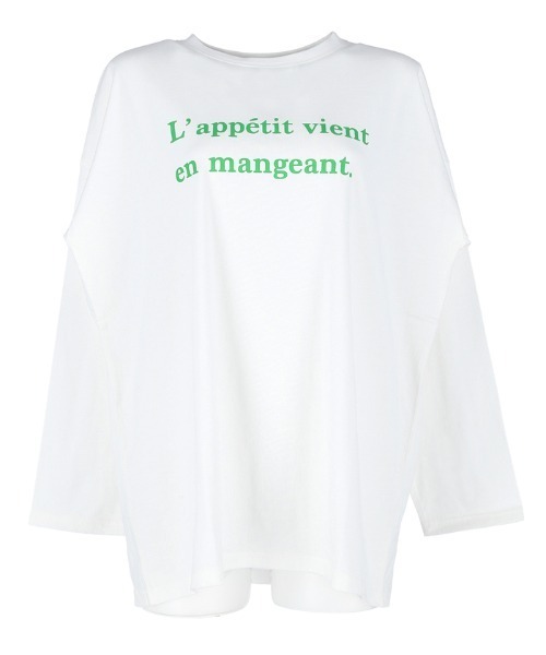 coca(coca)(コカ)の「アソートロゴプリントロンT(Tシャツ/カットソー・レディース・A/C/D/B・M/L)」の7枚目の写真