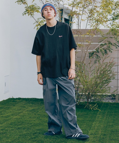 SIGNAL SPORTS（シグナルスポーツ）の「【SIGNAL SPORTS】ONE POINT T-SHIRTS/ワンポイント刺繍/天竺コットン/ビッグシルエットTシャツ（Tシャツ/カットソー・メンズ・ホワイト/グリーン/ブラック/ブルー/グリーン系その他/グレー/ライトブルー・MEDIUM/LARGE）」の16枚目の写真