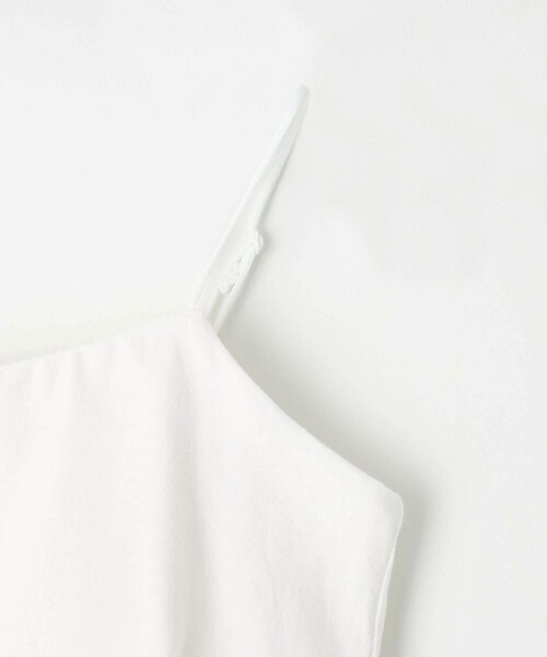 EMMEL REFINES（エメルリファインズ）の「＜EMMEL REFINES＞EM カップ付き キャミソール 2（キャミソール・レディース・ブラック/ホワイト・FREE）」の6枚目の写真