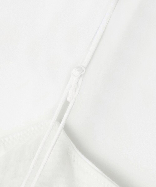 EMMEL REFINES（エメルリファインズ）の「＜EMMEL REFINES＞EM カップ付き キャミソール 2（キャミソール・レディース・ブラック/ホワイト・FREE）」の8枚目の写真