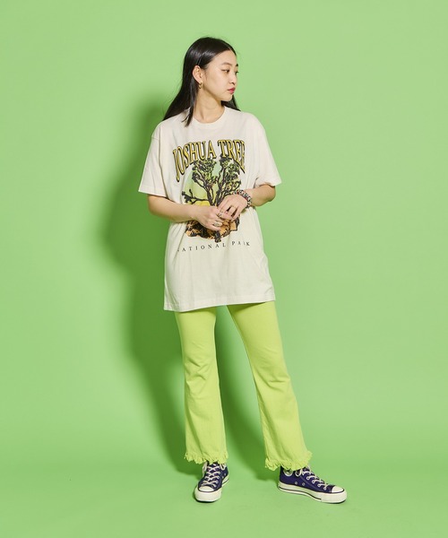 SAWINTO（ソイント）の「VARIOUS PRINT -  NATIONAL PARKS“JOSHUA TREE”（Tシャツ/カットソー・メンズ・アイボリー・X-LARGE/LARGE/MEDIUM）」の3枚目の写真