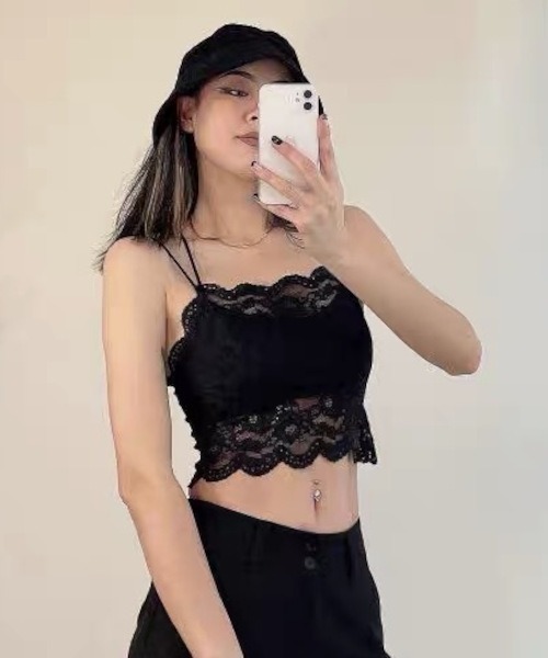 Bz】レースキャミトップ（MA）（キャミソール）｜ARCHIVER（アーカイバ