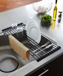 iellio（イエリオ）の「tower(タワー) 折り畳み水切りラック　Ｌ（キッチンツール）」