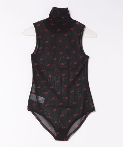 styling/（スタイリング）の「【DAICHI MIURA】Josieリップチュールボディースーツ（その他トップス・レディース・ブラック/ホワイト・FREE）」の3枚目の写真