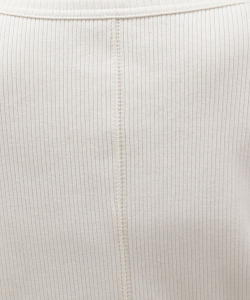 LAKOLE(ラコレ)の「コットンテレコベーシックカットソー / 122489(Tシャツ/カットソー・レディース・ライトブルー/ブラック/ベージュ/アイボリー/ホワイト×ブラック/ホワイト×イエロー・SMALL/MEDIUM)」の18枚目の写真