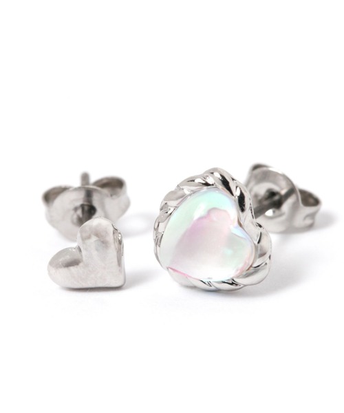 LAKOLE（ラコレ）の「オーロラミニハートピアス5点セット / 120712（ピアス（両耳用）・レディース・その他2/その他1・FREE）」の5枚目の写真