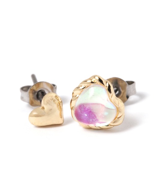 LAKOLE（ラコレ）の「オーロラミニハートピアス5点セット / 120712（ピアス（両耳用）・レディース・その他2/その他1・FREE）」の7枚目の写真