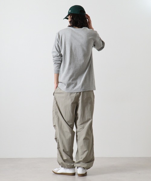 BIG MIKE（ビッグマイク）の「BIGMIKE 長袖TEEシャツ（Tシャツ/カットソー・メンズ・ブラック/グレー/ホワイト・M/XL/L）」の8枚目の写真