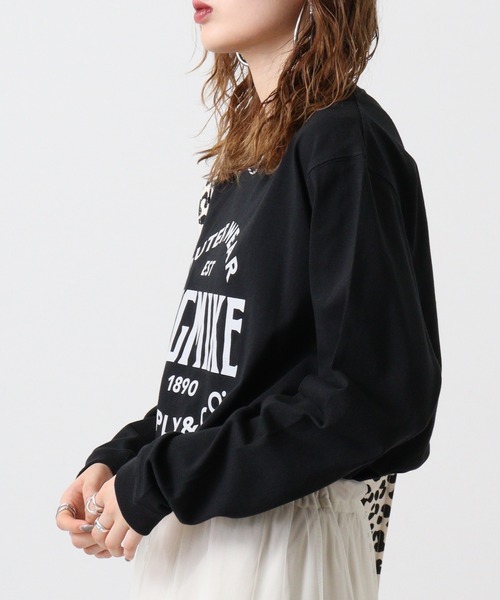 BIG MIKE（ビッグマイク）の「BIGMIKE 長袖TEEシャツ（Tシャツ/カットソー・メンズ・ブラック/グレー/ホワイト・M/XL/L）」の13枚目の写真