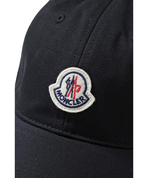 MONCLER（モンクレール）の「BASEBALL CAP（キャップ・メンズ・ブラック・ONE SIZE）」の5枚目の写真