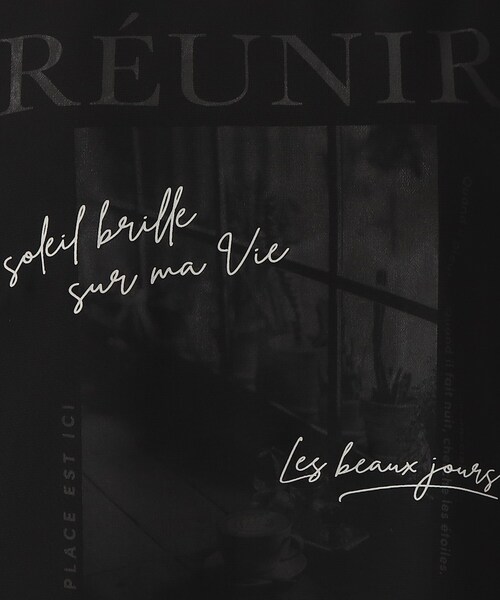 DRESKIP（ドレスキップ）の「◆1枚でサマ見え シフォンレイヤード 転写プリントTシャツ（Tシャツ/カットソー・レディース・イエロー/グリーン/ブラック/オフホワイト/グレー・02/03/04）」の13枚目の写真