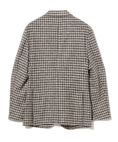 BOGLIOLI（ボリオリ）の「BOGLIOLI / EMPTY ハウンドトゥース ジャージ ジャケット（テーラードジャケット・メンズ・ブラウン・S/M/L/50）」の6枚目の写真