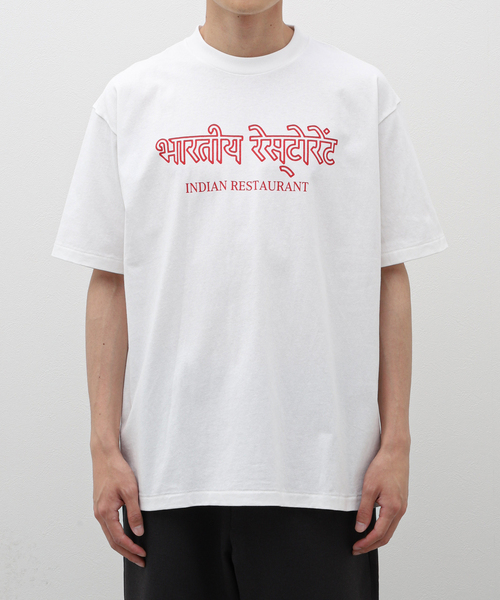 HANDTEX（ハンドテックス）の「HANDTEX/ハンドテックス WORLD FOOD Tシャツ（Tシャツ/カットソー・メンズ・グリーン/ホワイト系その他/ホワイト/アイボリー/ブラック・LARGE/MEDIUM）」の4枚目の写真