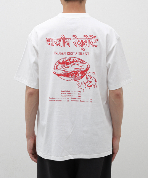 HANDTEX（ハンドテックス）の「HANDTEX/ハンドテックス WORLD FOOD Tシャツ（Tシャツ/カットソー・メンズ・グリーン/ホワイト系その他/ホワイト/アイボリー/ブラック・LARGE/MEDIUM）」の17枚目の写真