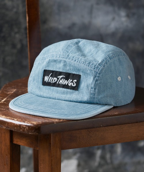 WILD THINGS(ワイルドシングス)の「【WEB限定】【WILD THINGS別注】ロゴジェットキャップ(キャップ・メンズ・ブラック系その他/ブラウン/グリーン/バーガンディー/マスタード/サックスブルー/ブルー/インディゴブルー・ONE SIZE)」の5枚目の写真