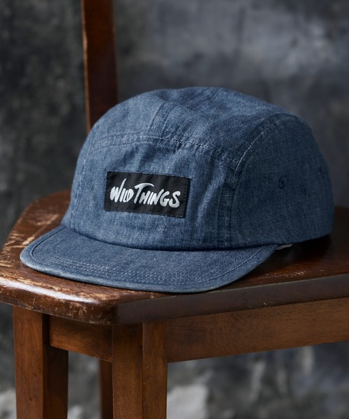 WILD THINGS(ワイルドシングス)の「【WEB限定】【WILD THINGS別注】ロゴジェットキャップ(キャップ・メンズ・ブラック系その他/ブラウン/グリーン/バーガンディー/マスタード/サックスブルー/ブルー/インディゴブルー・ONE SIZE)」の7枚目の写真