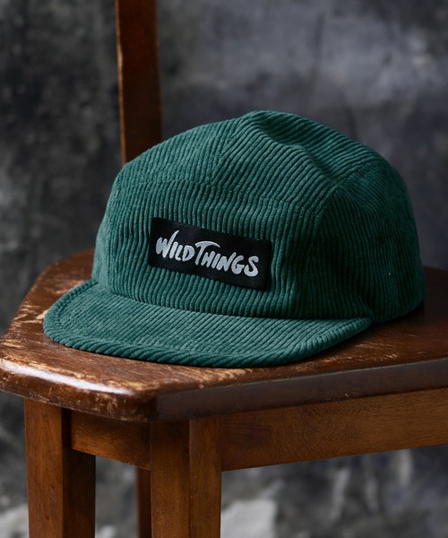 WILD THINGS(ワイルドシングス)の「【WEB限定】【WILD THINGS別注】ロゴジェットキャップ(キャップ・メンズ・ブラック系その他/ブラウン/グリーン/バーガンディー/マスタード/サックスブルー/ブルー/インディゴブルー・ONE SIZE)」の4枚目の写真