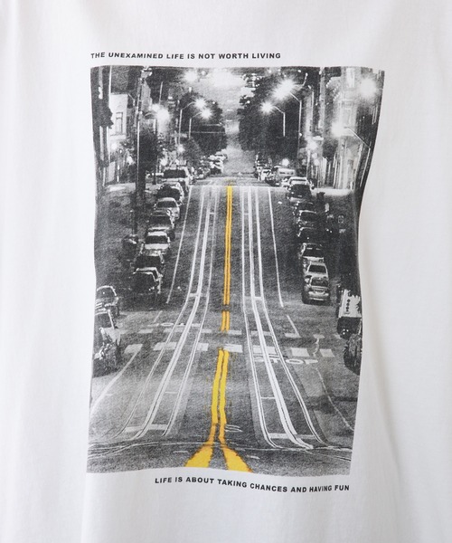 PUAL CE CIN(ピュアルセシン)の「【WEB限定】フォトプリントロングスリーブカットソー(Tシャツ/カットソー・レディース・ホワイト系その他2/ホワイト系その他・FREE)」の10枚目の写真