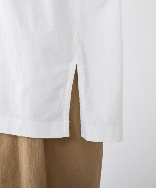 PUAL CE CIN(ピュアルセシン)の「【WEB限定】フォトプリントロングスリーブカットソー(Tシャツ/カットソー・レディース・ホワイト系その他2/ホワイト系その他・FREE)」の11枚目の写真