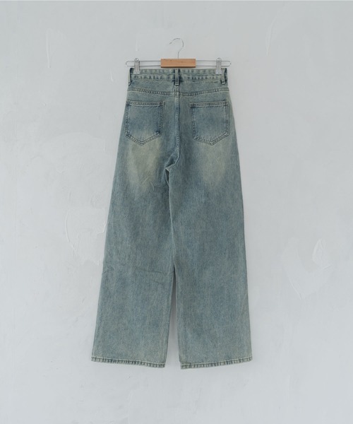 madrepadre（マドレパドレ）の「リボンモチーフデニムパンツ（デニムパンツ・レディース・ライトブルー/ブルー・SMALL/MEDIUM/LARGE）」の18枚目の写真