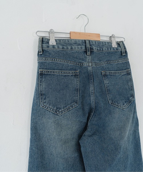 madrepadre（マドレパドレ）の「リボンモチーフデニムパンツ（デニムパンツ・レディース・ライトブルー/ブルー・SMALL/MEDIUM/LARGE）」の22枚目の写真