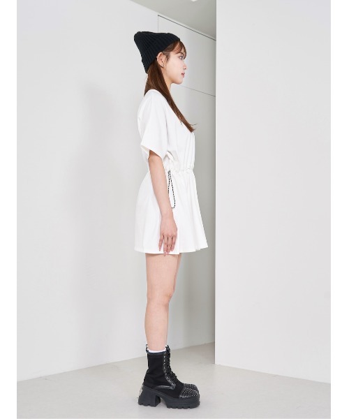 darich ウエストコードビッグTシャツ ウエストコードビッグTシャツ（Tシャツ/カットソー）｜Darich