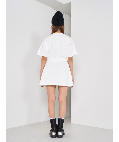 ウエストコードビッグTシャツ（Tシャツ/カットソー）｜Darich