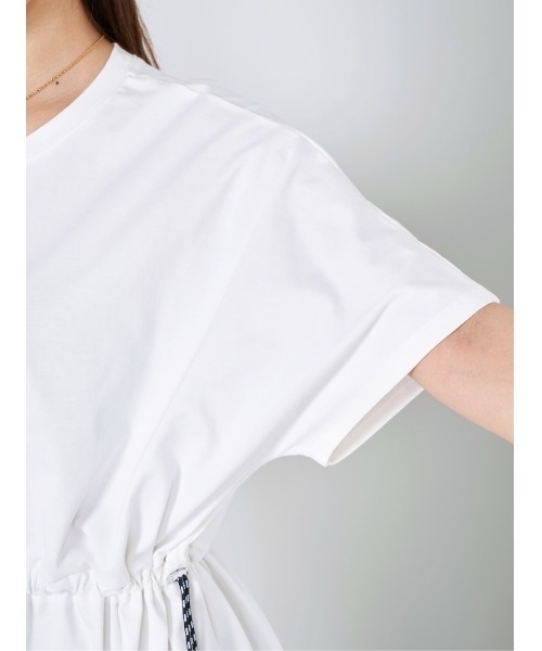 ウエストコードビッグTシャツ（Tシャツ/カットソー）｜Darich