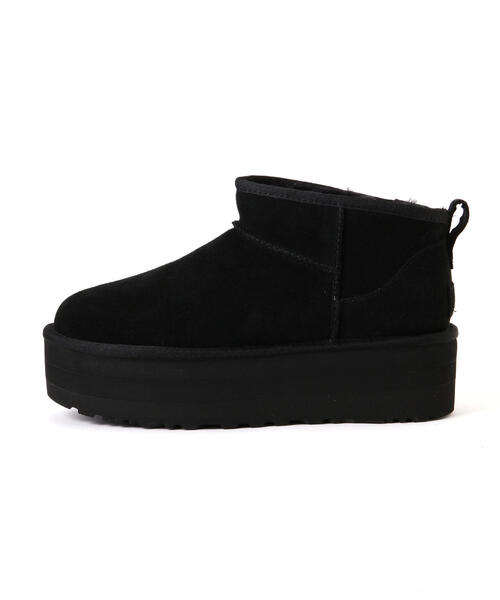 UGG(アグ)の「UGG/アグ/Classic Ultra Mini Platform(ブーツ・レディース・ブラック/ベージュ・6/7/8)」の11枚目の写真