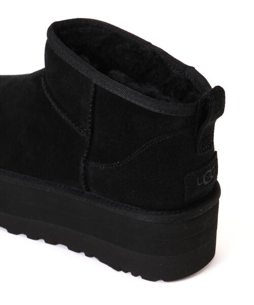 UGG(アグ)の「UGG/アグ/Classic Ultra Mini Platform(ブーツ・レディース・ブラック/ベージュ・6/7/8)」の9枚目の写真