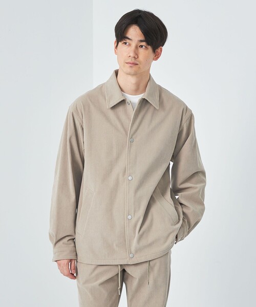 大きいサイズ グリーンレーベルリラクシング セットアップ コーデュロイ コットン 大きいサイズ グリーンレーベルリラクシング セットアップ