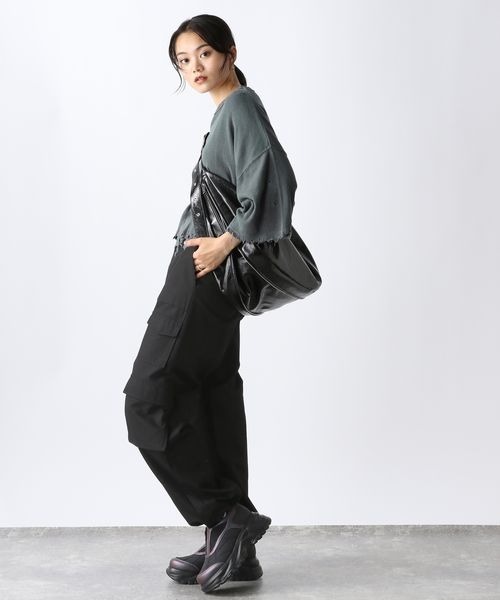完売カラー　JEANASIS クラッシュルーズGジャン　グレー系その他 楽天市場】【SALE／30%OFF】クラッシュルーズGジャン JEANASIS