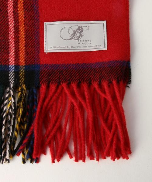 UNITED ARROWS（ユナイテッドアローズ）の「＜BRONTE（ブロンテ）＞チェックストール 65×200㎝◆（ストール/ショール・レディース・ホワイト/ベージュ/レッド/ケリー/ネイビー・フリー）」の9枚目の写真