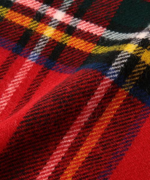 UNITED ARROWS（ユナイテッドアローズ）の「＜BRONTE（ブロンテ）＞チェックストール 65×200㎝◆（ストール/ショール・レディース・ホワイト/ベージュ/レッド/ケリー/ネイビー・フリー）」の10枚目の写真