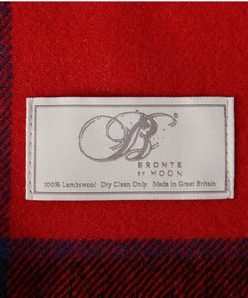 UNITED ARROWS（ユナイテッドアローズ）の「＜BRONTE（ブロンテ）＞チェックストール 65×200㎝◆（ストール/ショール・レディース・ホワイト/ベージュ/レッド/ケリー/ネイビー・フリー）」の11枚目の写真