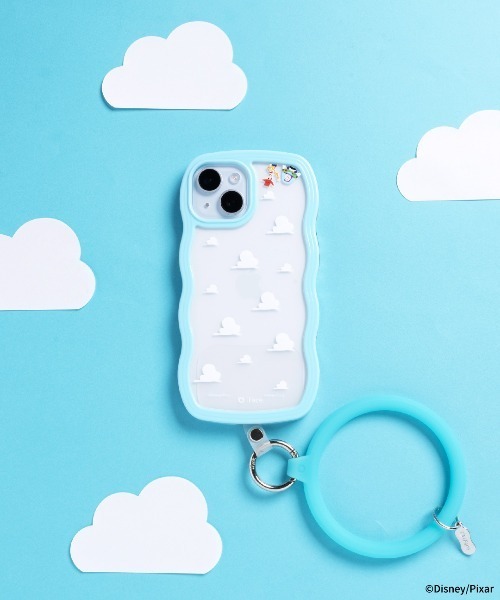 Hamee（ハミィ）の「iPhone 17/17Pro/16/15/14/13専用 ディズニー&ピクサーキャラクター うねうねケース（スマホケース/カバー・レディース・ミント/ラベンダー/ホワイト/ピンク/ブルー/ペールイエロー/ブラック/ブルー系その他2/ホワイト系その他2・iPhone 13/14/15/iPhone 16/iPhone 17/iPhone 17 Pro）」の10枚目の写真