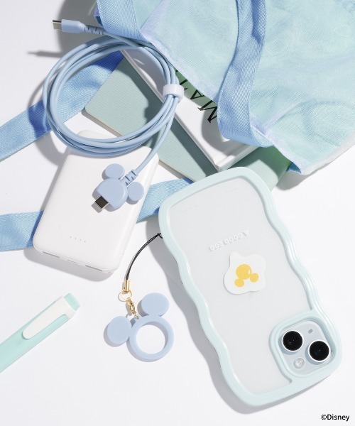 Hamee（ハミィ）の「iPhone 17/17Pro/16/15/14/13専用 ディズニー&ピクサーキャラクター うねうねケース（スマホケース/カバー・レディース・ミント/ラベンダー/ホワイト/ピンク/ブルー/ペールイエロー/ブラック/ブルー系その他2/ホワイト系その他2・iPhone 13/14/15/iPhone 16/iPhone 17/iPhone 17 Pro）」の22枚目の写真