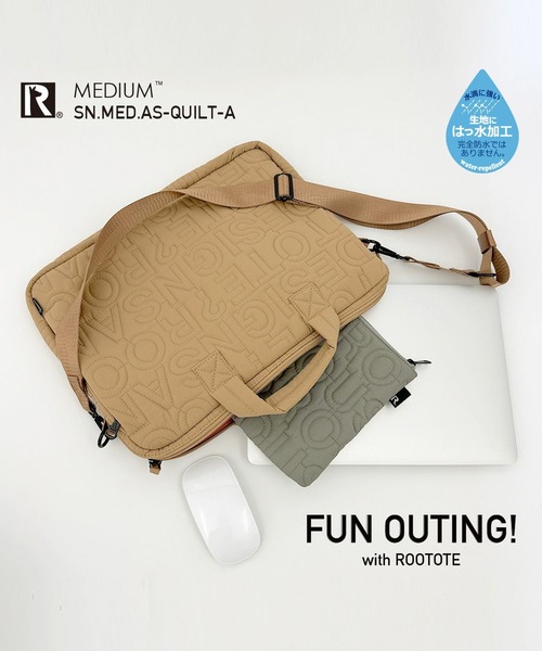 ROOTOTE(ルートート)の「ルートート / SN.A4PC.AS-QUILT-A(ショルダーバッグ・レディース・ブルー/ブラック/イエロー/グレー・FREE)」の22枚目の写真