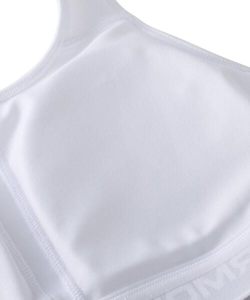 UNDER ARMOUR(アンダーアーマー)の「UAクロスバック ブラ ミディアムサポート(トレーニング/レディース)(スポーツブラ・レディース・グレー系その他・L/XL/S/M)」の6枚目の写真