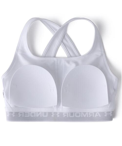 UNDER ARMOUR(アンダーアーマー)の「UAクロスバック ブラ ミディアムサポート(トレーニング/レディース)(スポーツブラ・レディース・グレー系その他・L/XL/S/M)」の12枚目の写真