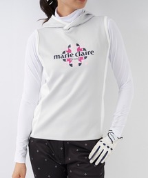 marie claire（マリ・クレール）の「【marie claire/マリ.クレール】レディースベスト＋インナーシャツセット　ゴルフ（アンサンブル）」