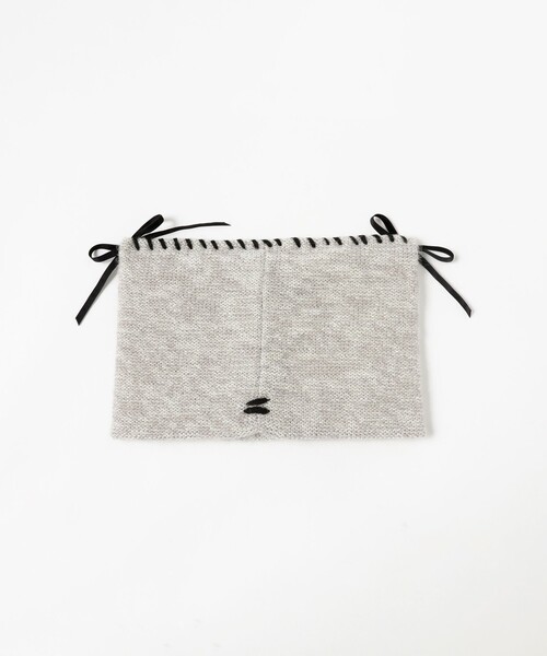 mmts(マミタス)の「【別注】Barairo no Boushi / CHATON ニット キャップ(ニットキャップ/ビーニー・レディース・ライトグレー/チャコールグレー・ONE SIZE)」の4枚目の写真