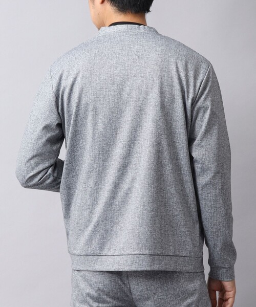 NOLLEY’S（ノーリーズ）の「【ACTIVE SECT】《限定展開 / イージーケア》ハイストレッチ ボタンレスカーディガン（カーディガン/ボレロ・メンズ・ダークネイビー/ライトグレー・M/L）」の18枚目の写真