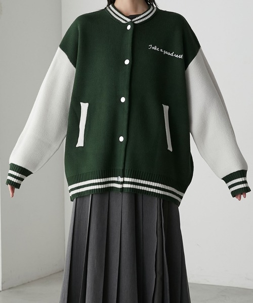 オフホワイト off-white カーディガン ニット セーター スタジャンロゴ オフホワイト off-white カーディガン ニット セーター スタジャンロゴ