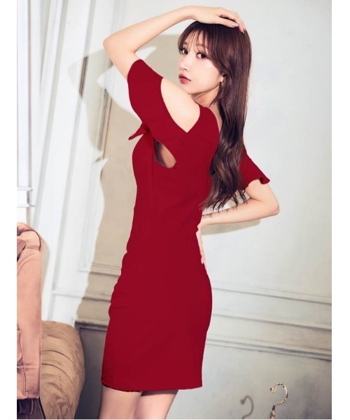 【未使用】VERSACE 　バタフライデニムミニドレス org.jpg