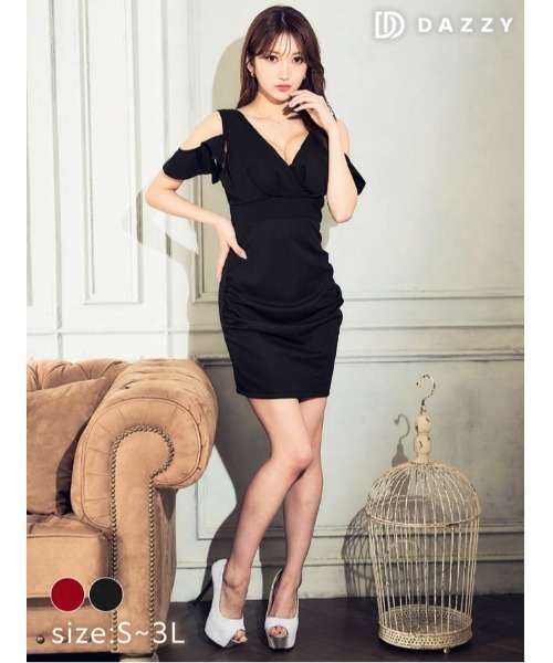 ZOZO限定】セクシーデコルテ魅せ!オープンショルダー Vネック ZOZO限定】セクシーデコルテ魅せ!オープンショルダー Vネック